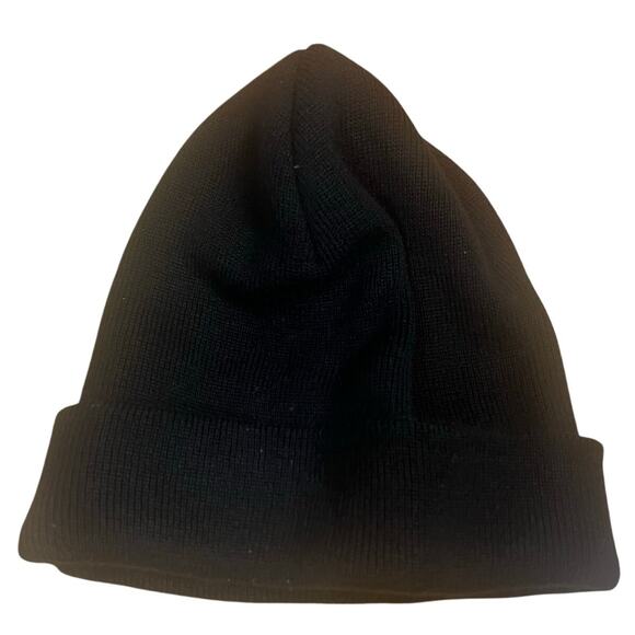 ADIDAS Trefoil Logo Black Adult Unisex Beanie/Winter Hat - Picture 3 of 4